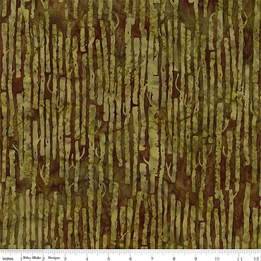 Batiks - Riley Blake -23663 - 717 Olive Glow